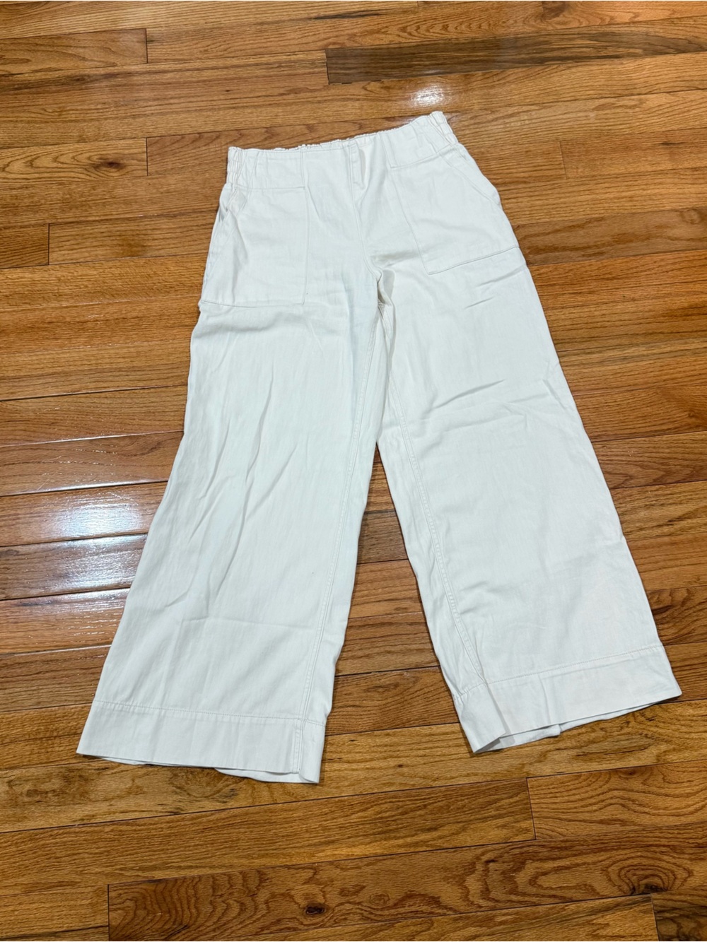 We The Free Wide Leg Cream Pants - Picture 5 of 5